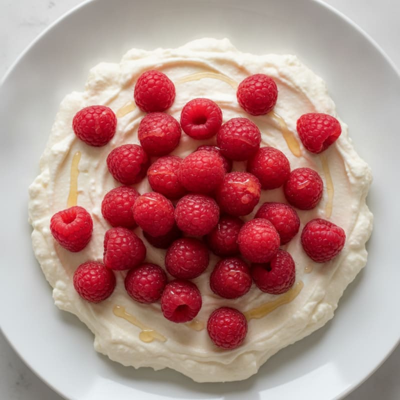 Cottage Cheese Protein Mousse with Fresh Berries