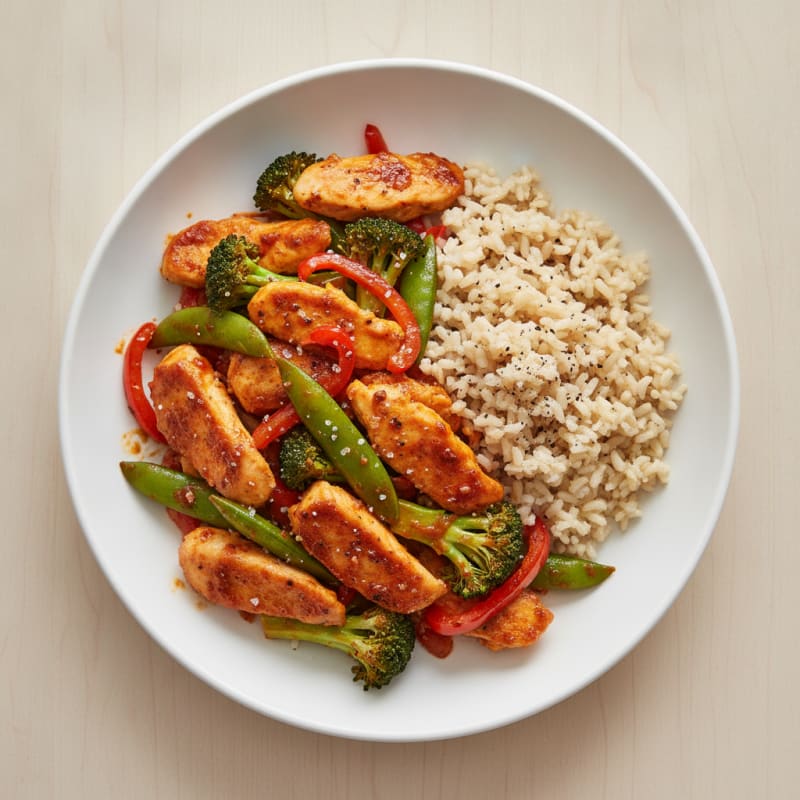 Spicy Gochujang Chicken Stir-Fry