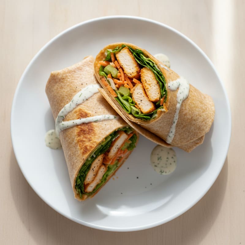 Buffalo Ranch Chicken Wrap