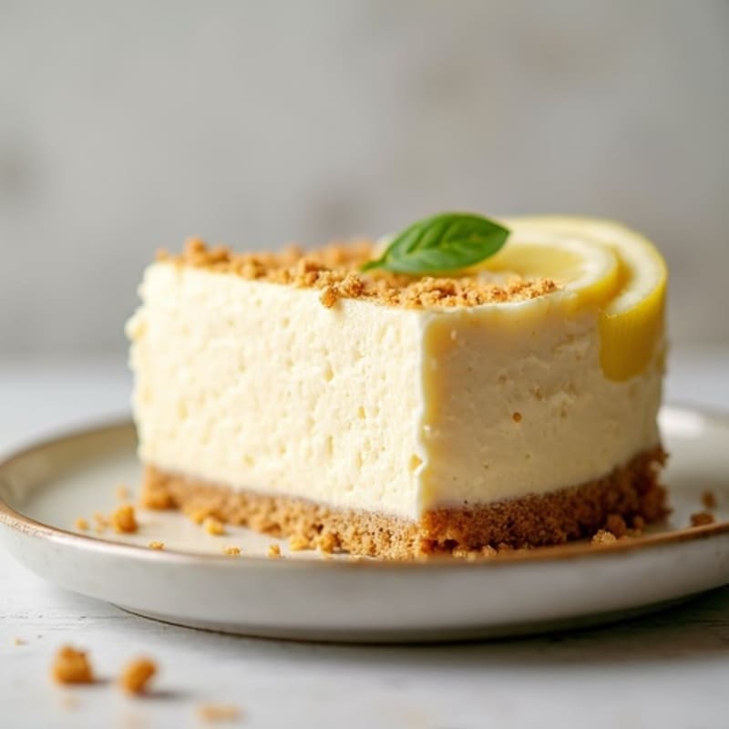 Creamy Cottage Cheese Protein Cheesecake