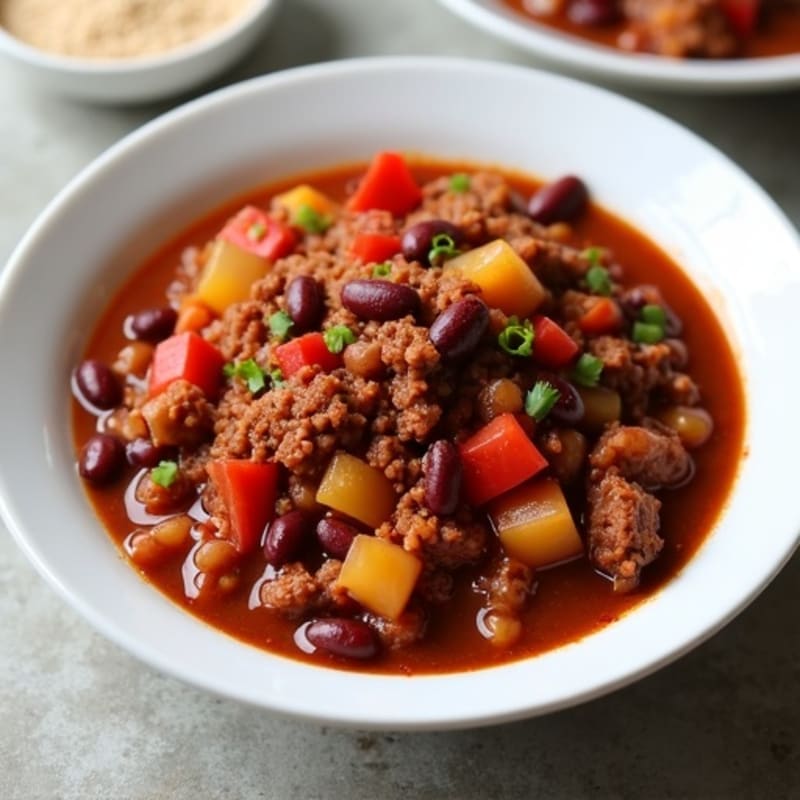Slow Cooker Hearty Beef Chili