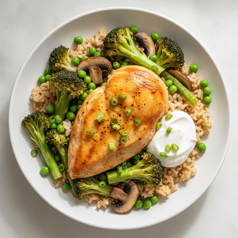 Lemon-Herb Chicken with Roasted Vegetables