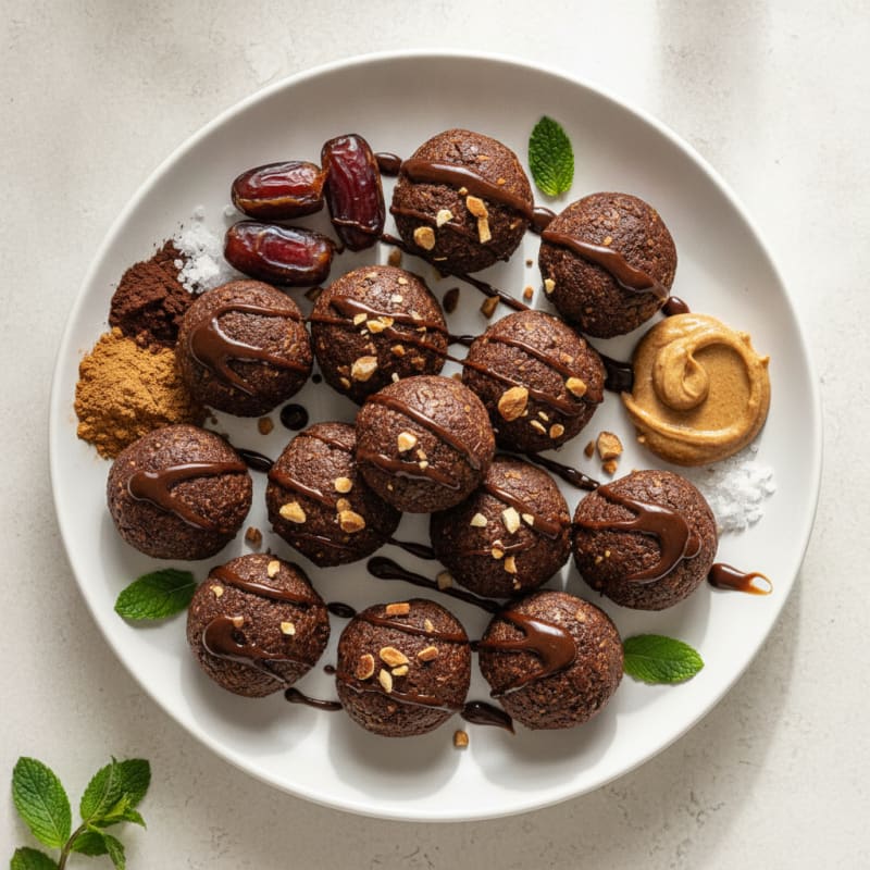 Chocolate Protein Bliss Bites