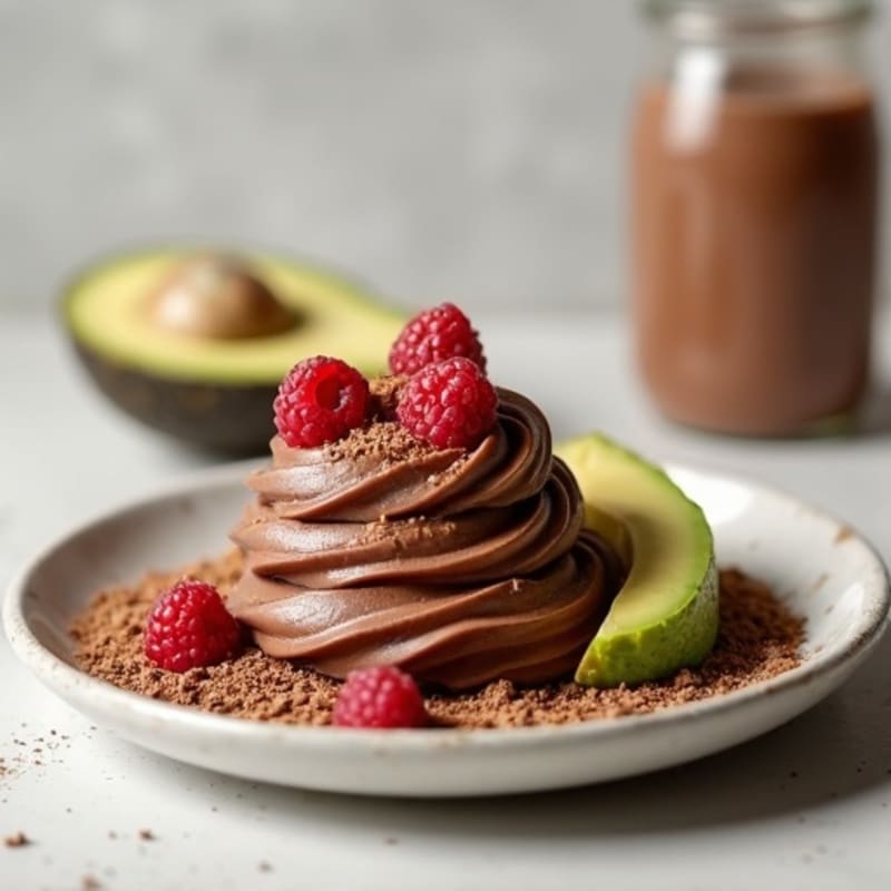 Creamy Chocolate Avocado Mousse