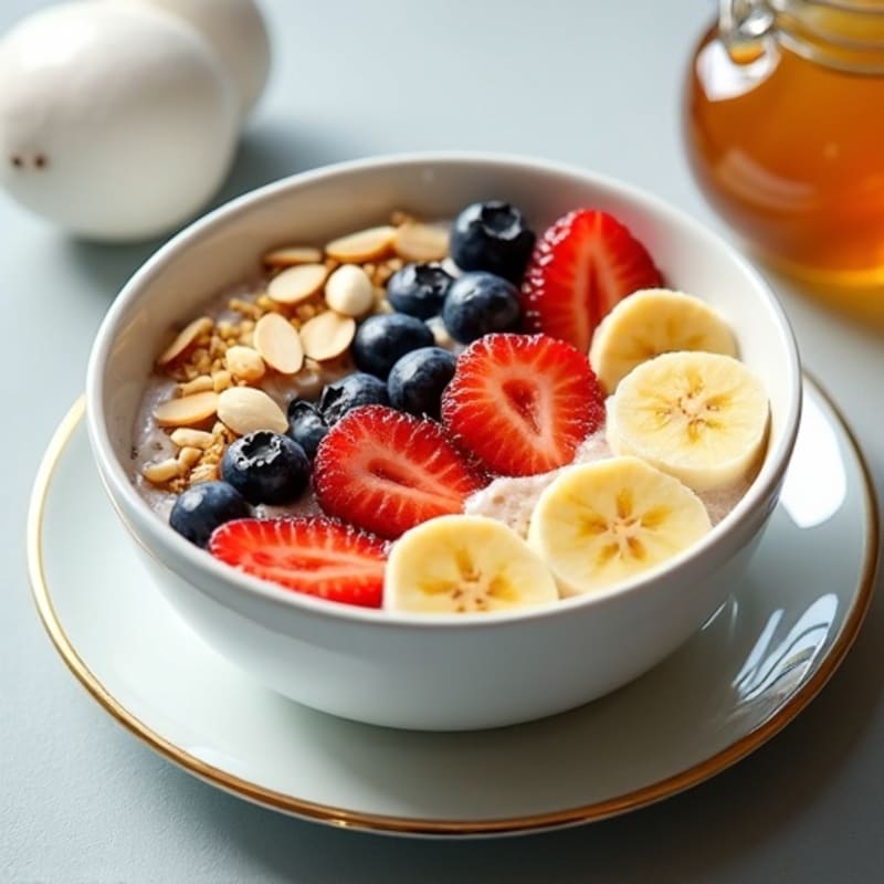 Honey-Drizzled Greek Yogurt Power Bowl