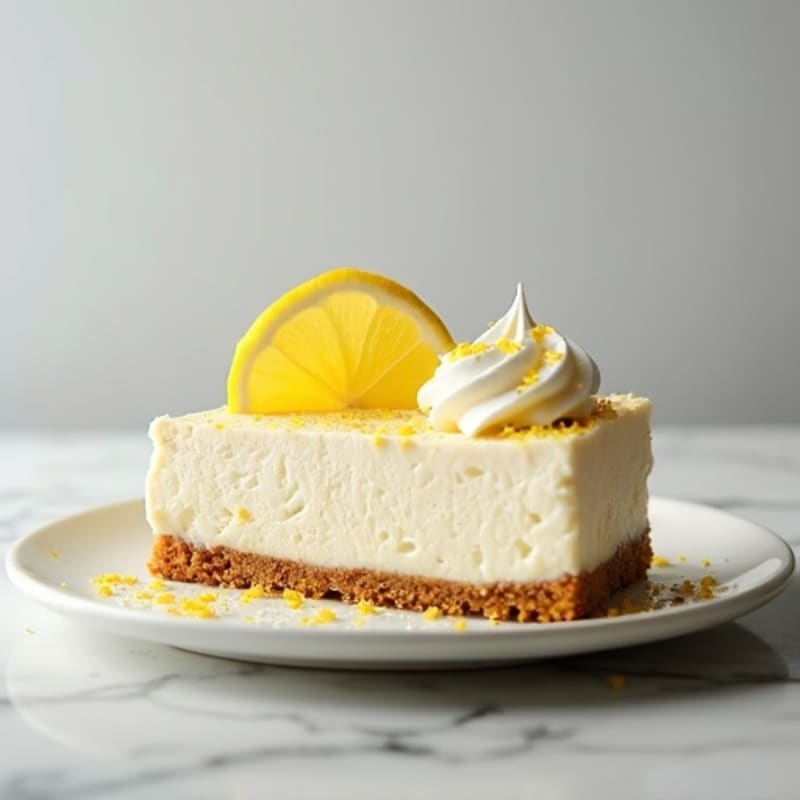 Creamy Greek Yogurt Protein Cheesecake