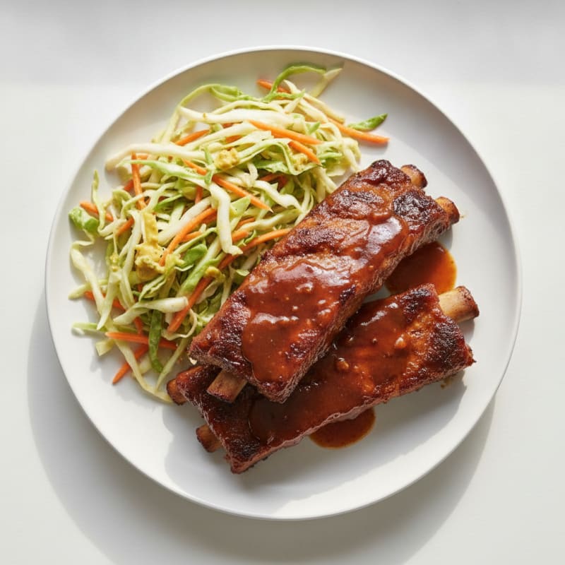 Slow-Cooked BBQ Baby Back Ribs
