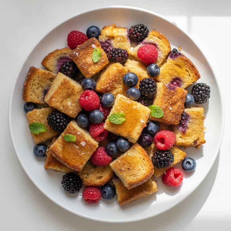 Baked Berry French Toast Casserole
