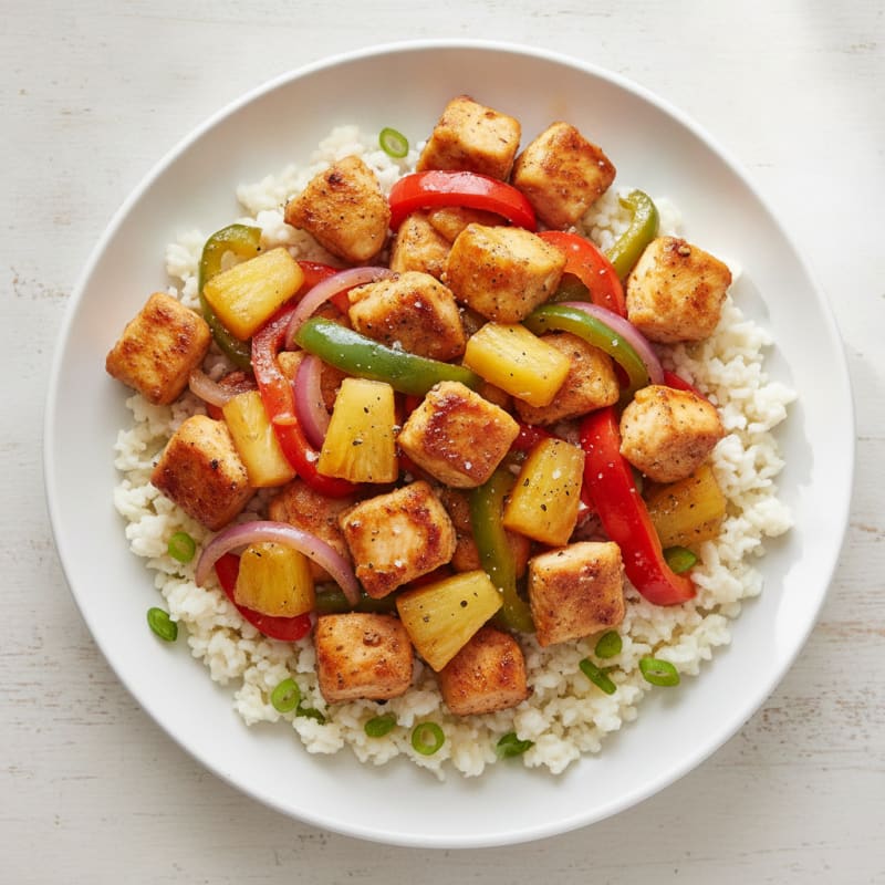 Sweet and Sour Chicken with Pineapple