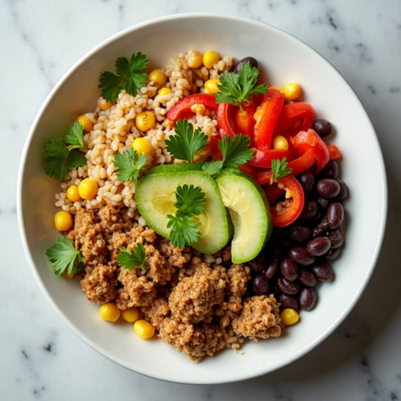 Sheet Pan Cilantro-Lime Turkey Taco Bowls