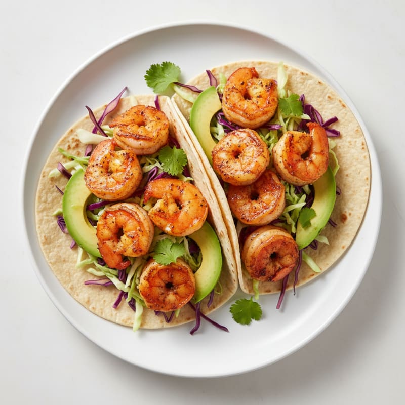 Smoky Chili-Lime Shrimp Tacos