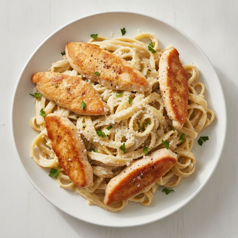 Clean-Eating Chicken Alfredo