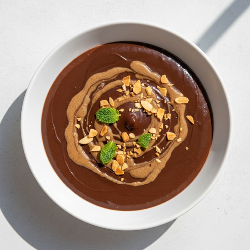 Silky Chocolate Protein Pudding