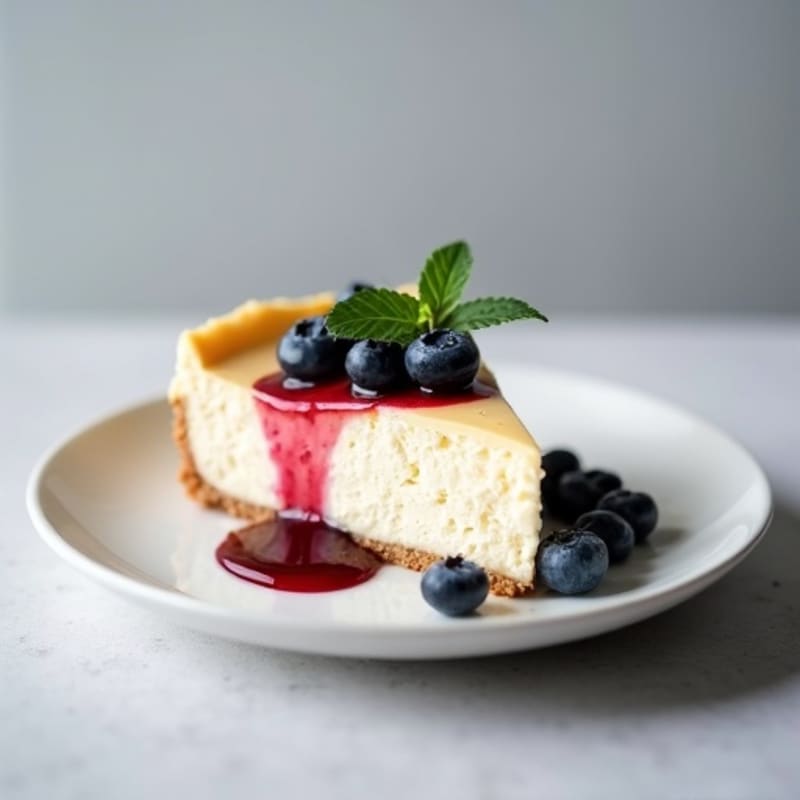 Cottage Cheese Protein Cheesecake