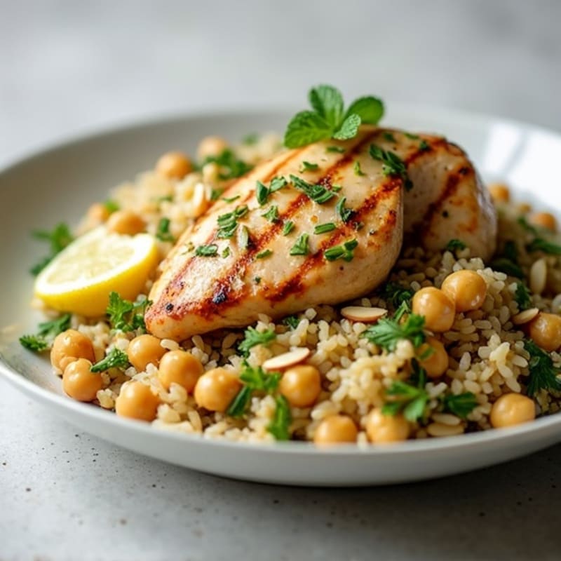 Fresh Herb-Citrus Rice Pilaf with Toasted Pine Nuts