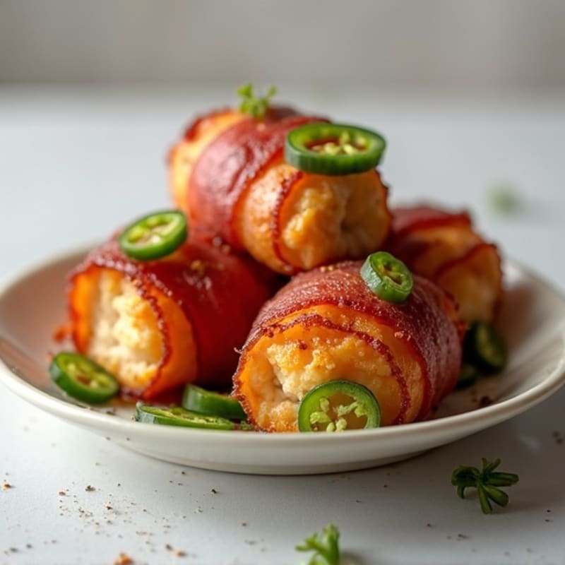 Crispy Bacon-Wrapped Chicken & Jalapeño Bites