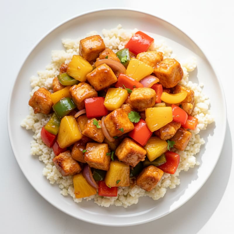 Sweet and Sour Chicken with Pineapple
