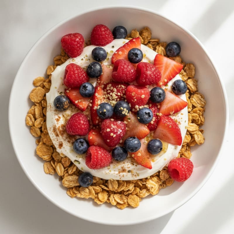 Classic Toasted Oat Cereal with Berries