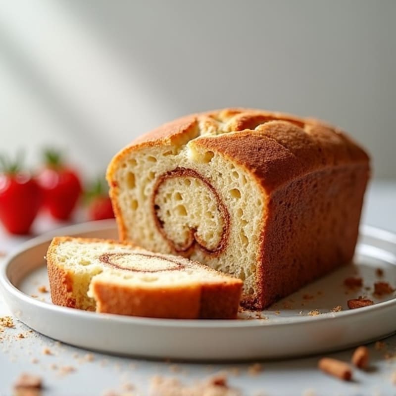 Protein-Packed Almond Flour Cinnamon Swirl Bread