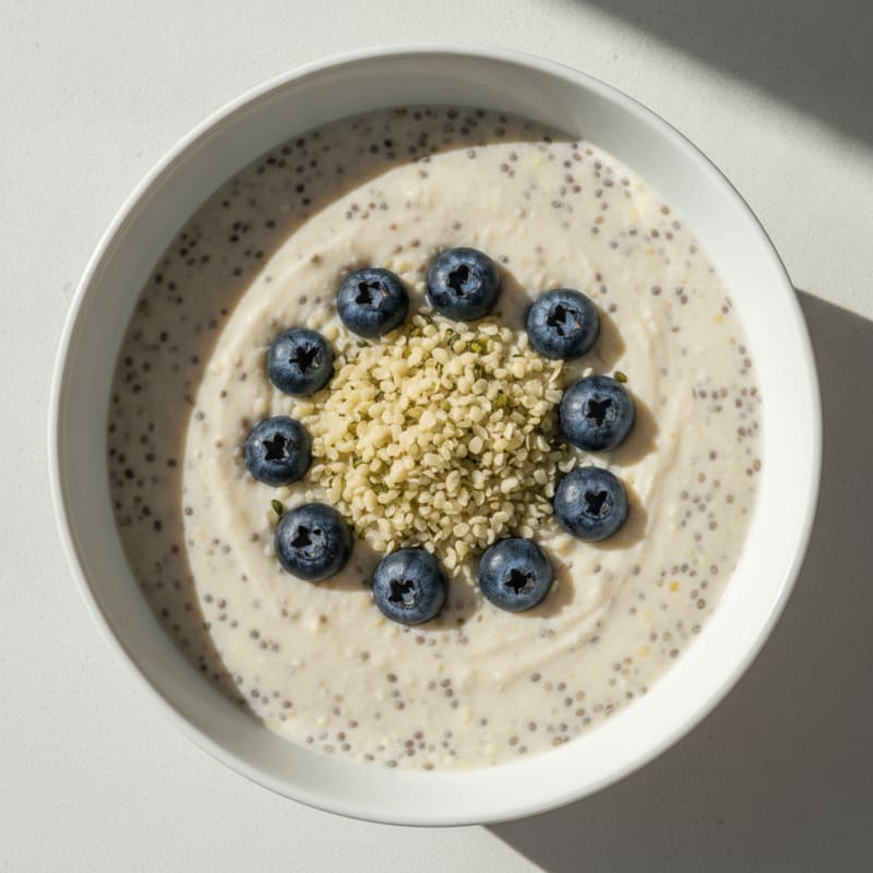 Berry Chia Seed Protein Bowl