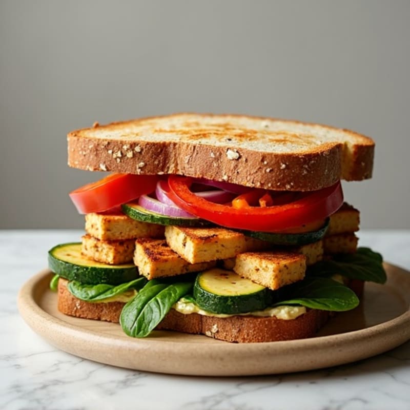 Hearty Grilled Vegetable Sandwich