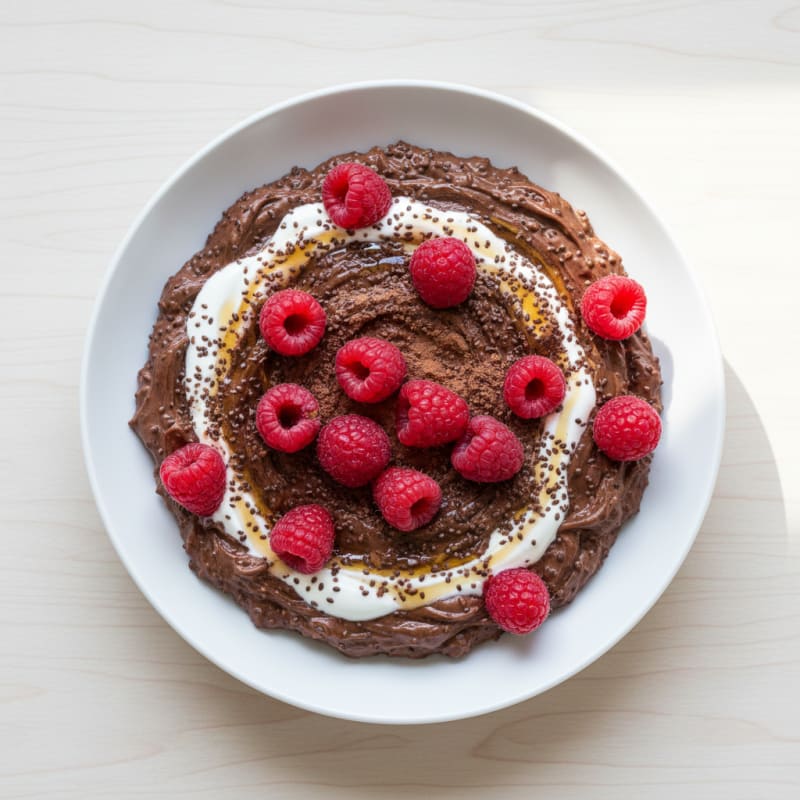 Creamy Chocolate Chia Seed Pudding