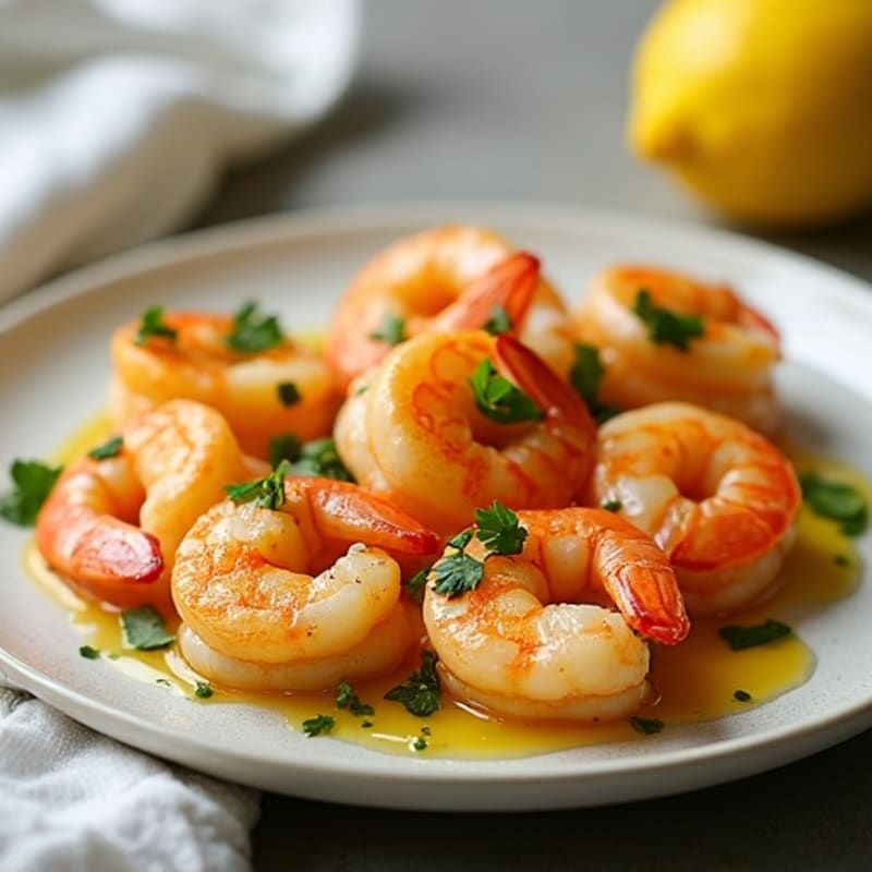 Pan-Seared Lemon Garlic Butter Shrimp