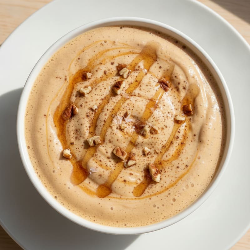 High-Protein Whipped Pumpkin Spice Cold Foam