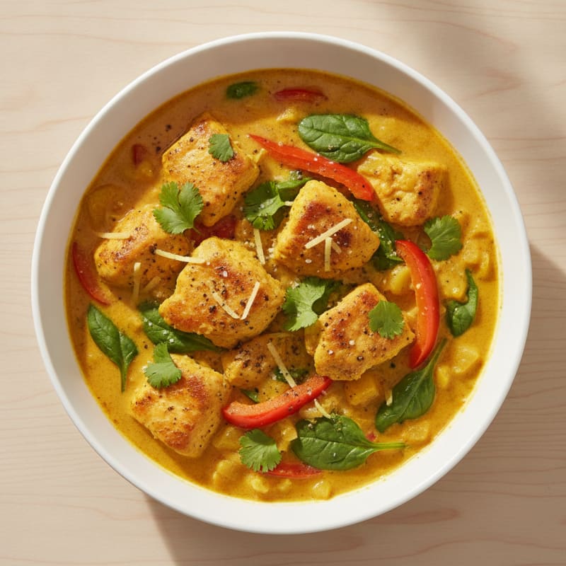 Golden Chicken Coconut Curry