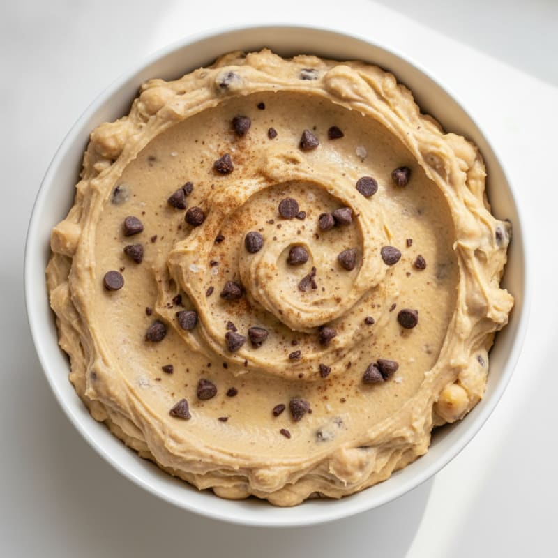 Chickpea Chocolate Chip Cookie Dough Dip