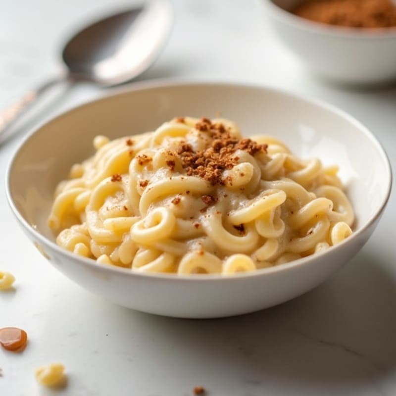 Creamy Protein Pasta Pudding