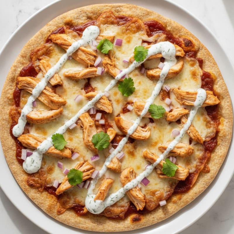 BBQ Ranch Chicken Pizza