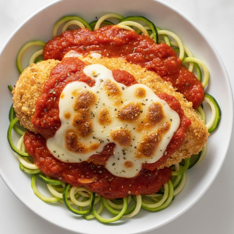 Baked Chicken Parmesan with Marinara