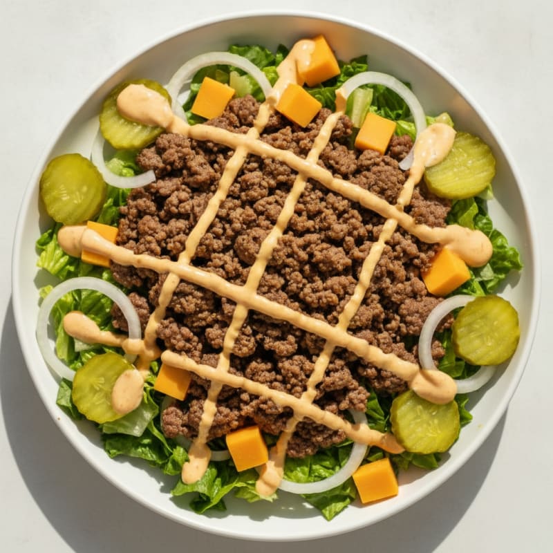 Big Mac Protein Bowl