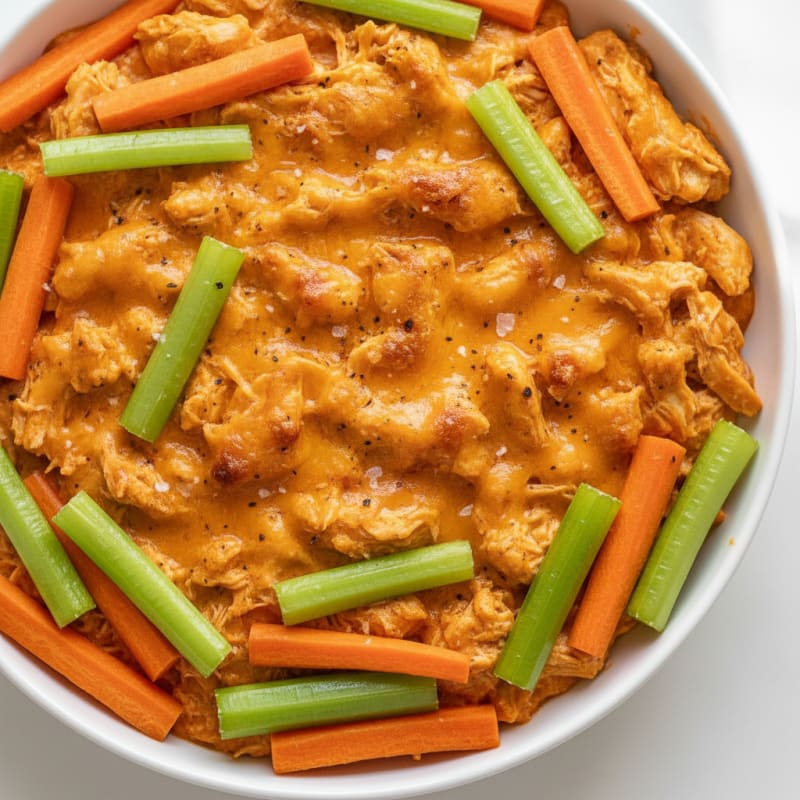 High-Protein Buffalo Chicken Dip Bowl