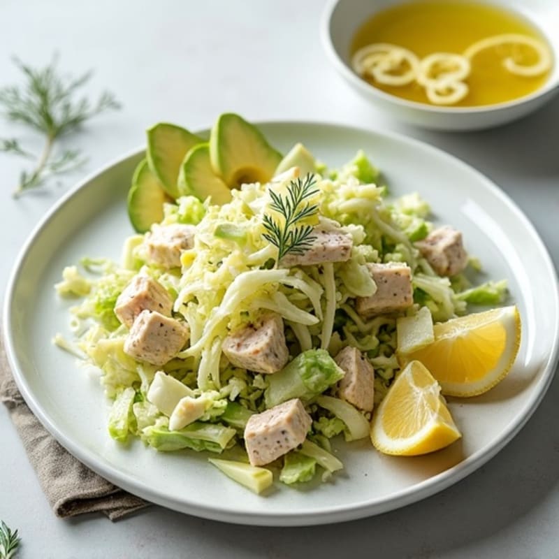 Creamy Tuna Cabbage Slaw