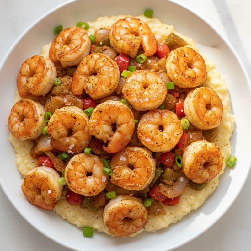 Cajun Shrimp and Grits