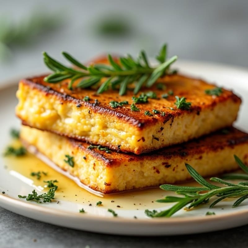 Pan-Seared Herbed Tofu Steaks