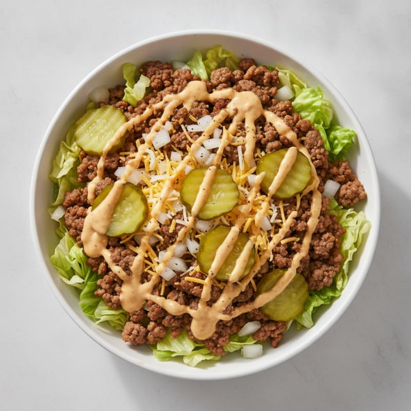 Big Mac Protein Bowl