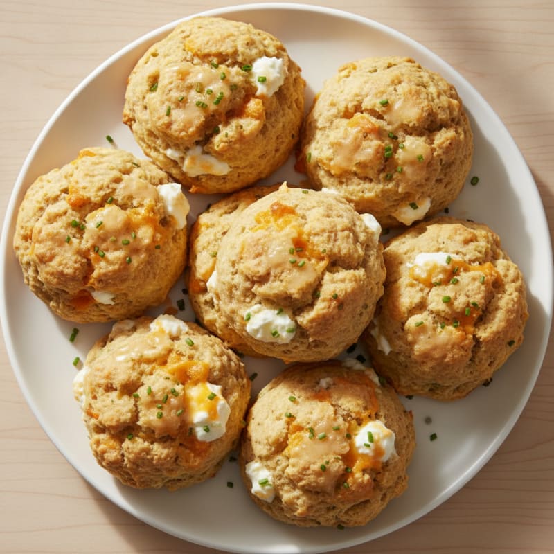 Buttermilk Cheddar Drop Biscuits