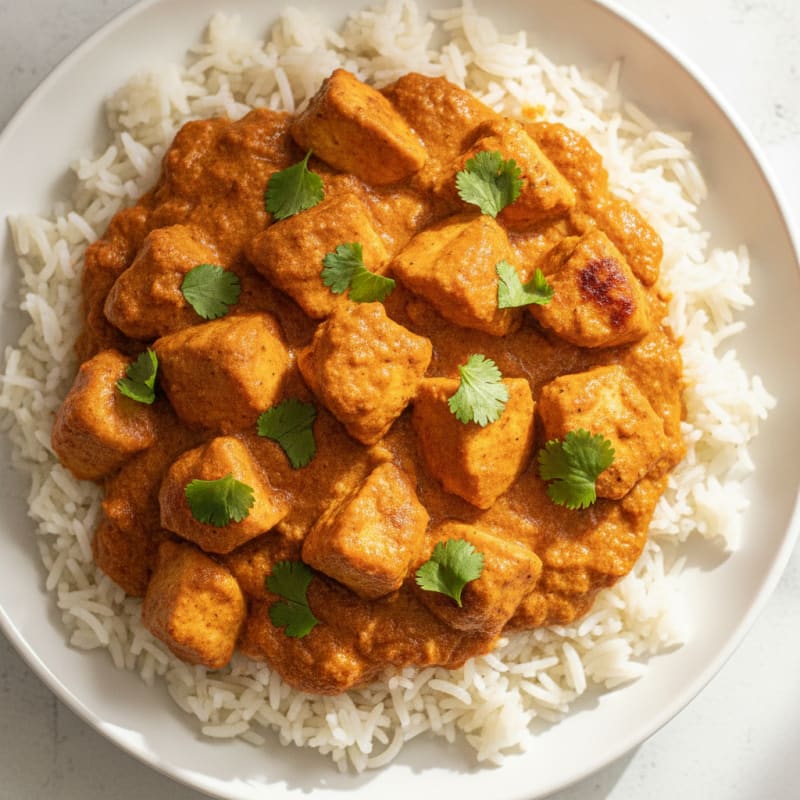 Chicken Tikka Masala with Basmati Rice