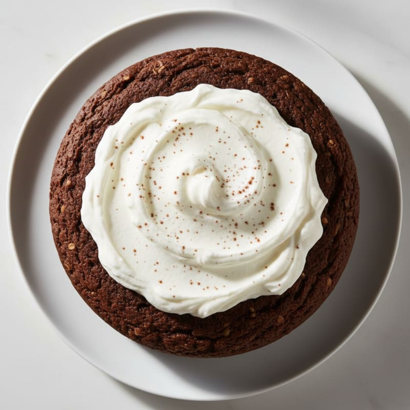 High-Protein Chocolate Cake with Greek Yogurt Frosting