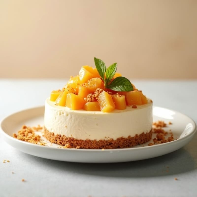 Creamy Greek Yogurt Protein Cheesecake