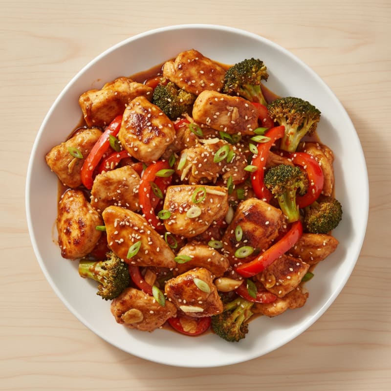 Spicy Gochujang Chicken Stir-Fry