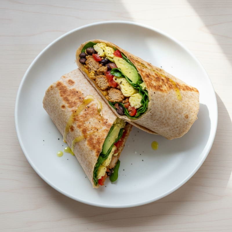 Ultimate Loaded Breakfast Burrito