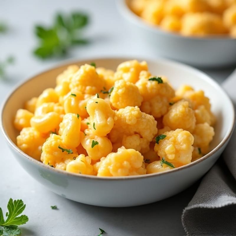Protein-Packed Cauliflower Mac with Sharp Cheddar