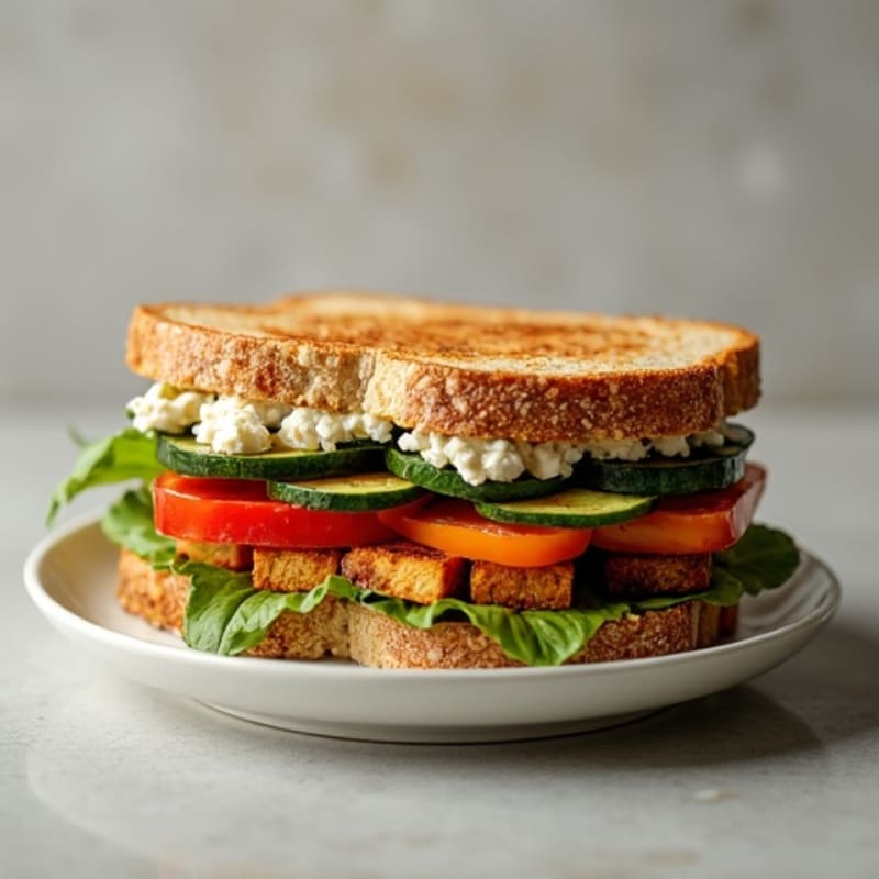 Hearty Grilled Vegetable Sandwich