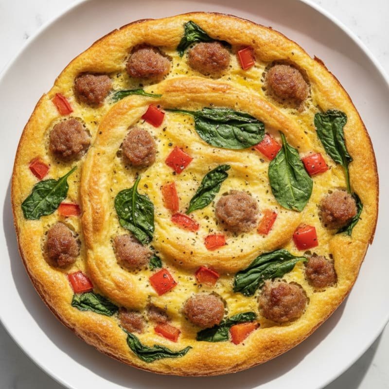 Savory Egg and Sausage Bake