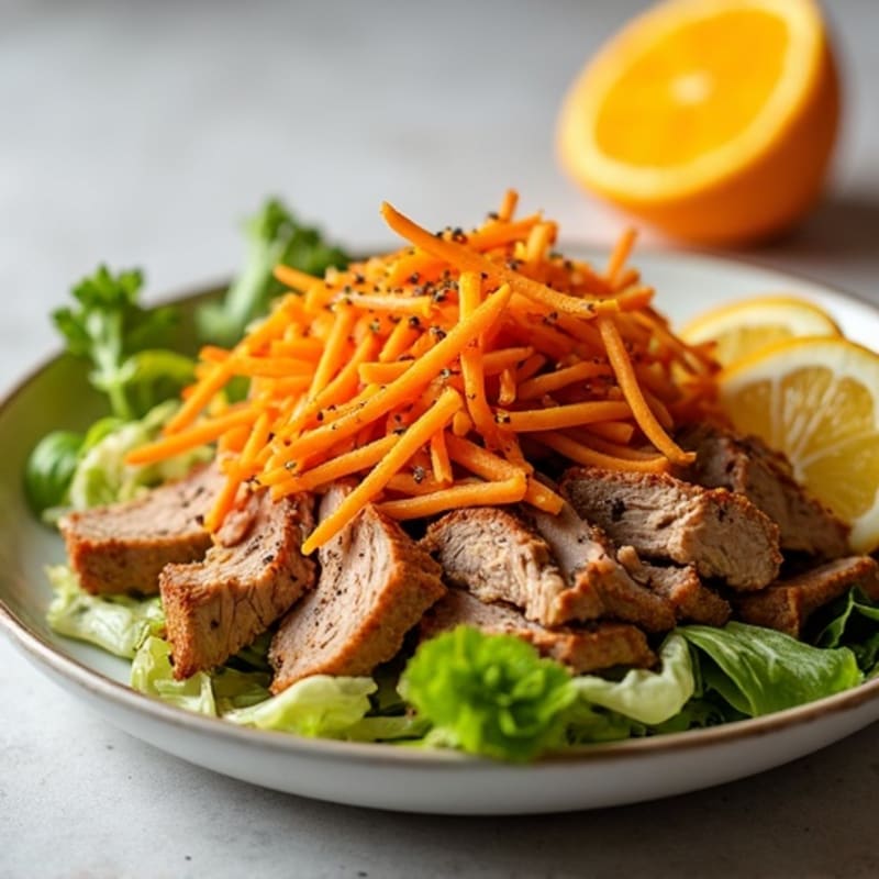 Citrus-Garlic Pulled Pork with Fresh Slaw
