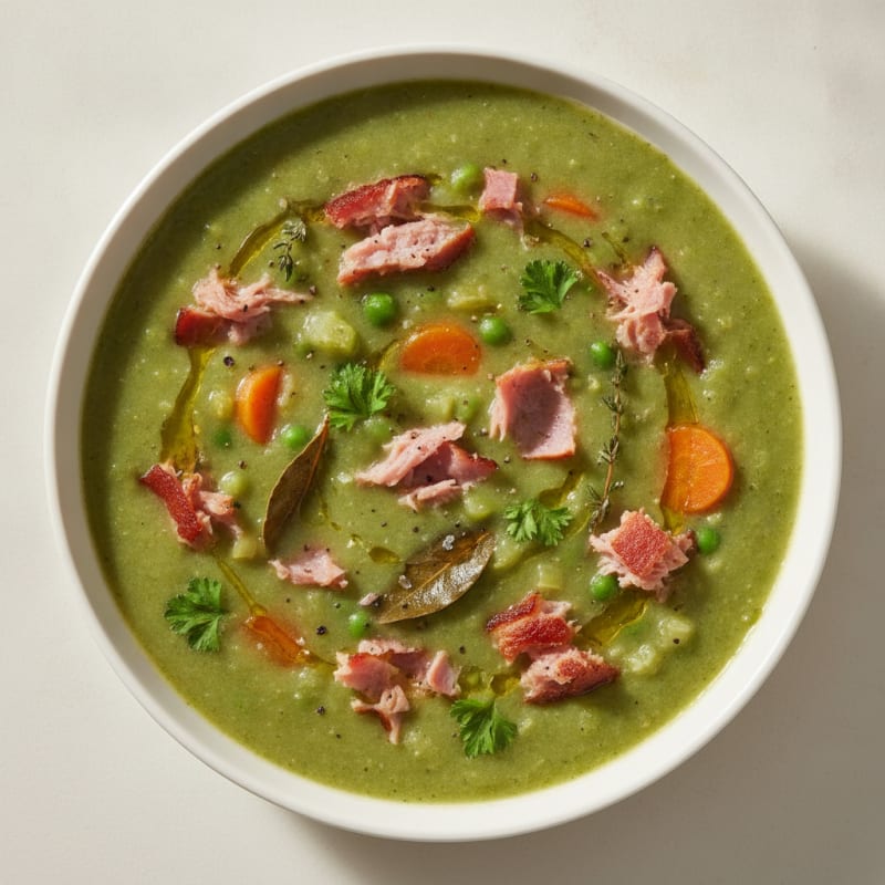 Split Pea Soup with Smoked Ham